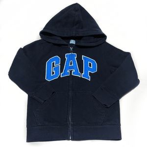 3/$35 GAP Zip Logo Hoodie Blue Galaxy Sweatshirt